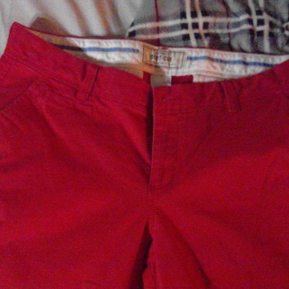 red slacks